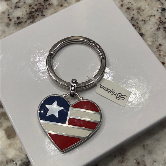Brighton Accessories - 🇺🇸🆕🇺🇸 Brighton Patriotic Heart Key Fob NWT